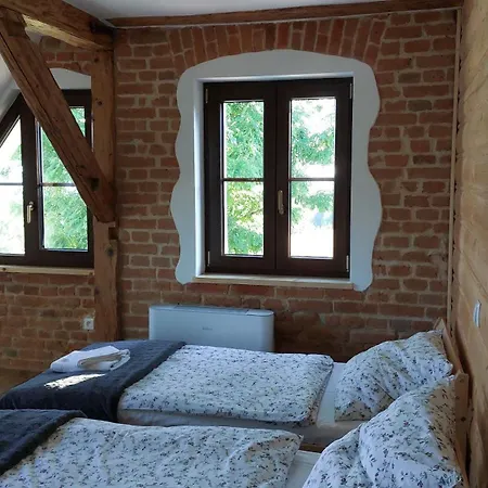 Quarto em Acomodações Particulares Nasza Jodlowka *